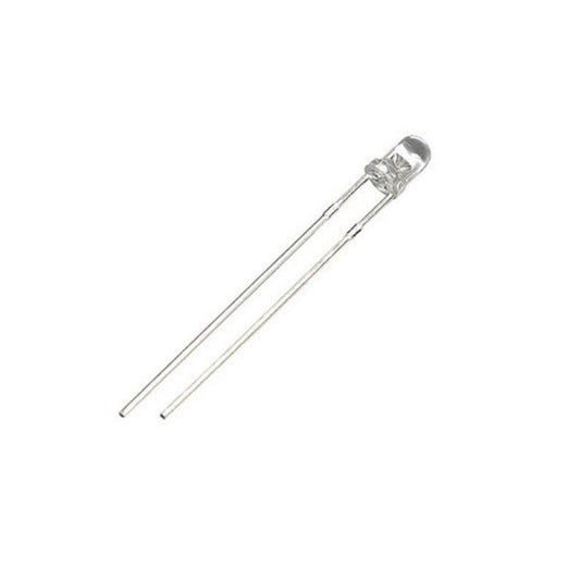 3mm Yellow Clear LED Everlight (Through Hole LED)