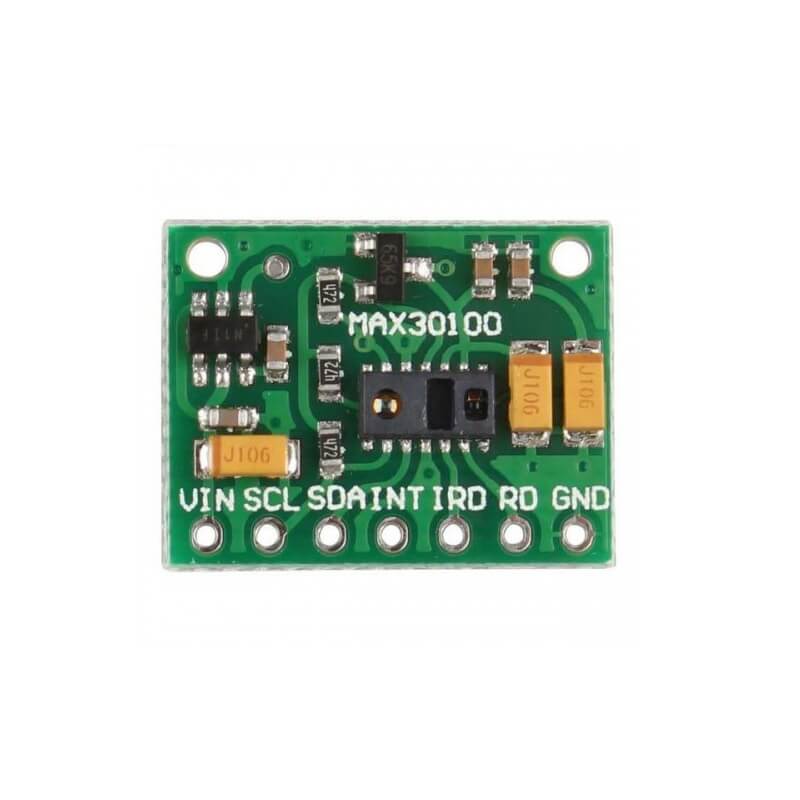 MAX30100 Pulse Oximeter Heart-Rate Sensor Module I2C - VOLTROS ...