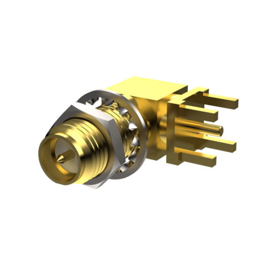 SMA SMD Female Connector — PCB-Mount RF Jack