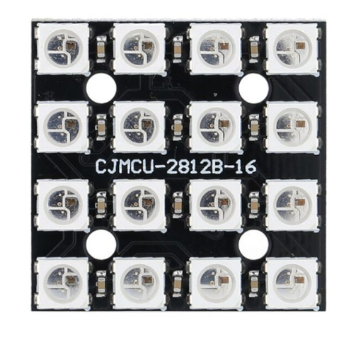 WS2812B 4×4 RGB LED Module