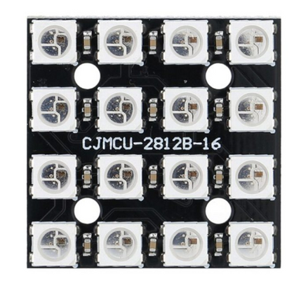 WS2812B 4×4 RGB LED Module