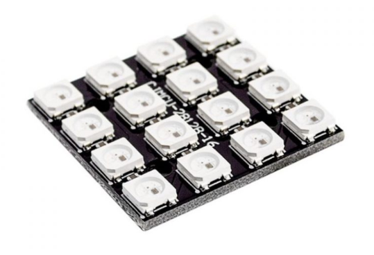WS2812B 4×4 RGB LED Module