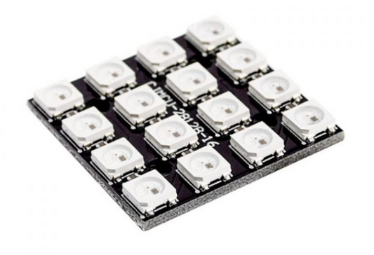 WS2812B 4×4 RGB LED Module