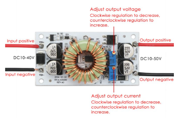 250W High Power Constant voltage Current Adjustable Aluminum Substrate LED Driver Module