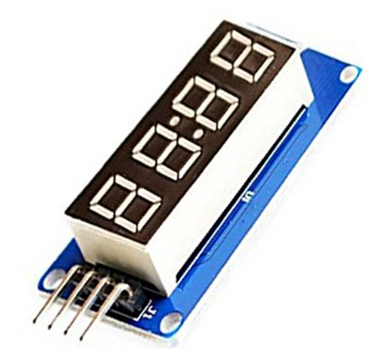 TM1637 4 Bits Digital Tube LED Display Module With Clock Display for Arduino