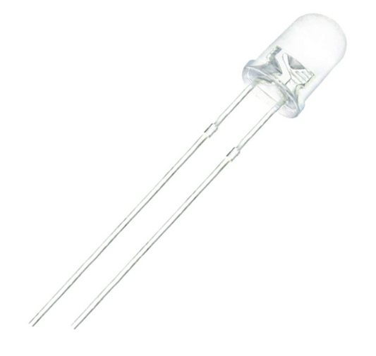 (PACK OF 100) 5mm WHITE Color LED Light Bulb Lamp Light