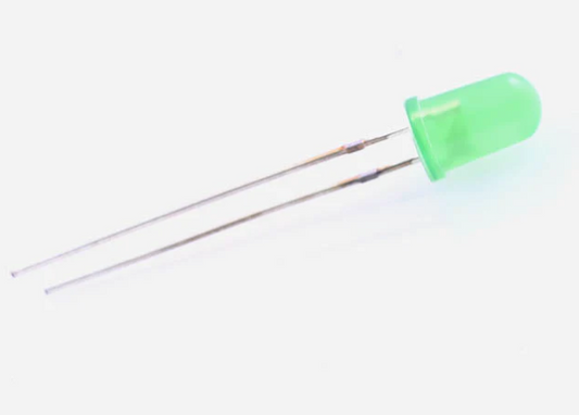(PACK OF 100) 5mm LED - Green Color