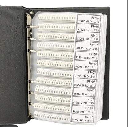 1206 SMD Resistor Sample Book Kit – 170 Values × 50pcs Each (8500 Resistors Total)