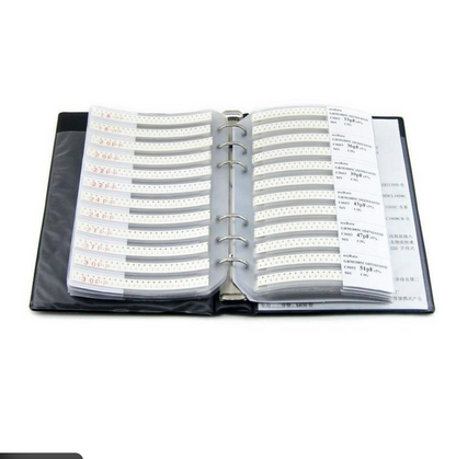 0805 SMD Capacitor Sample Book Kit – 92 Values × 25pcs Each (2300 Capacitors Total)