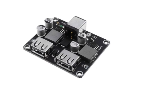 2 Channel USB Dc Dc Buck Converter Fast Charger Module QC3.0 QC2.0