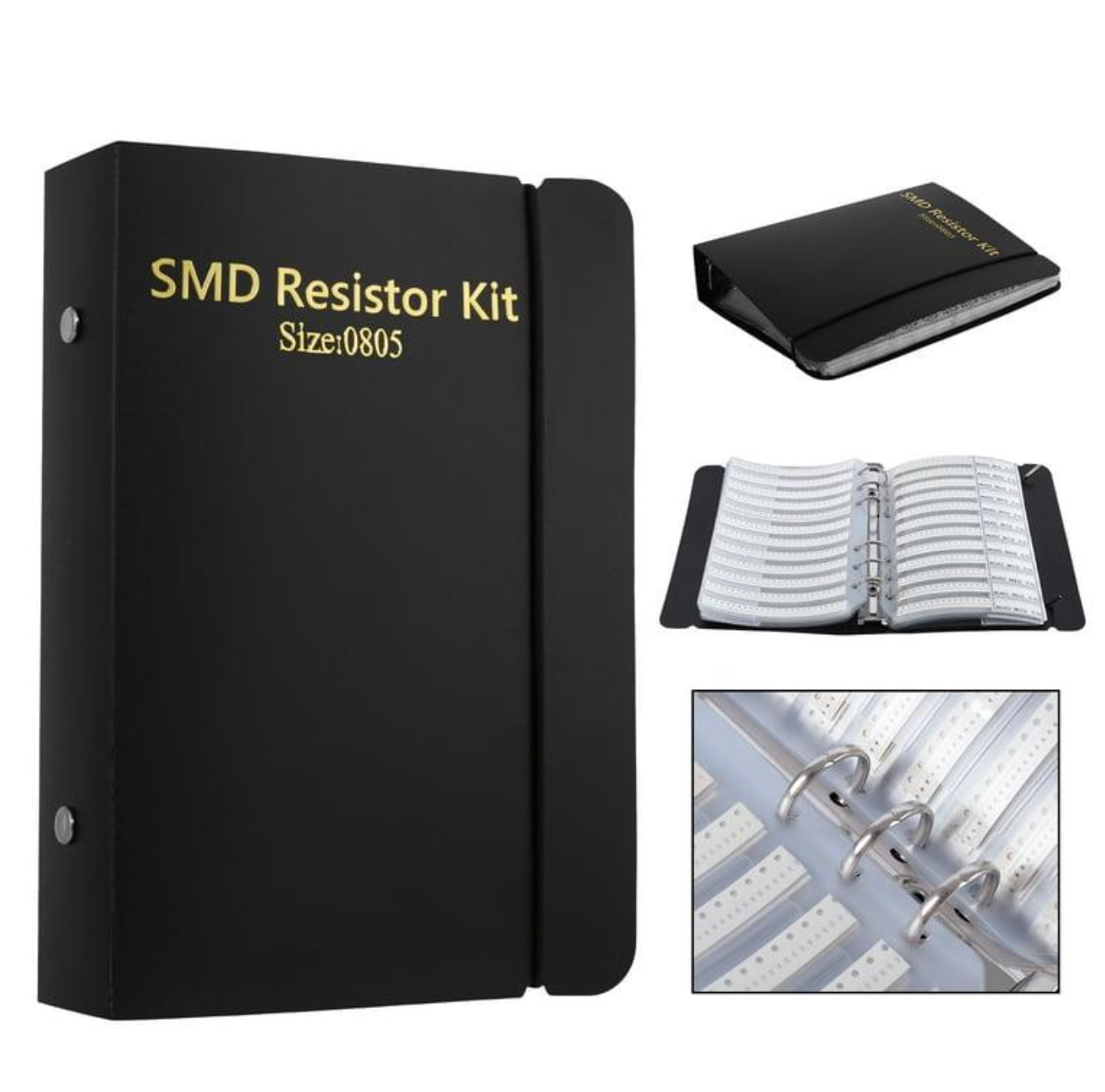 0805 SMD Resistor Sample Book Kit – 170 Values × 50pcs Each (8500 Resistors Total)