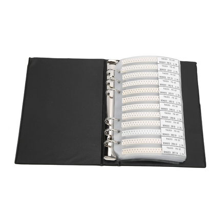 0603 SMD Resistor Sample Book – 170 Values × 25pcs (4250pcs Total) ±1% Tolerance