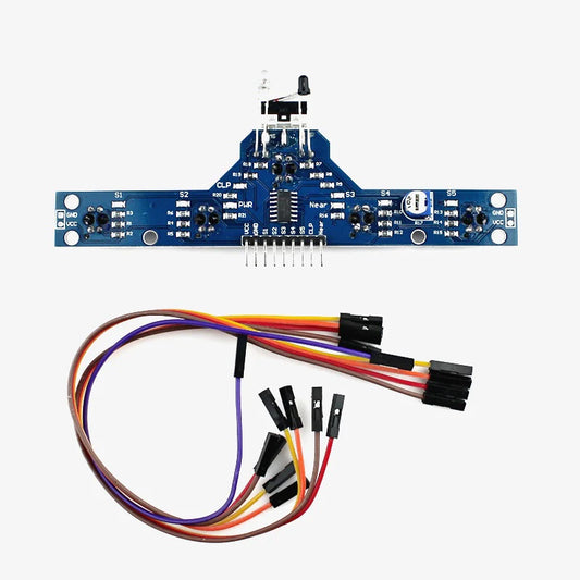 5-Channel IR Line / Obstacle Sensor Module (TCRT5000 style)