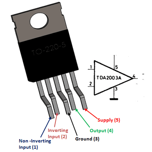 TDA2003 10W Audio Amplifier IC