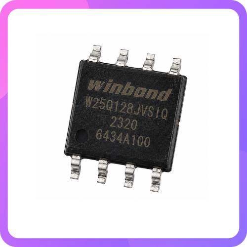 W25Q128JVSIQ Winbond 128Mbit (16MB) SPI NOR Flash Memory IC SOP-8