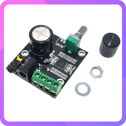 PAM8610 Amplifier Board 15W x 2 Dual-Channel Stereo Audio Module with Potentiometer