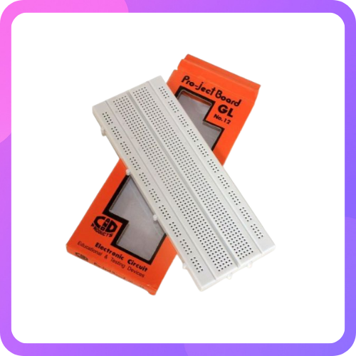 840‑Point Solderless Breadboard — Reusable Prototyping Board