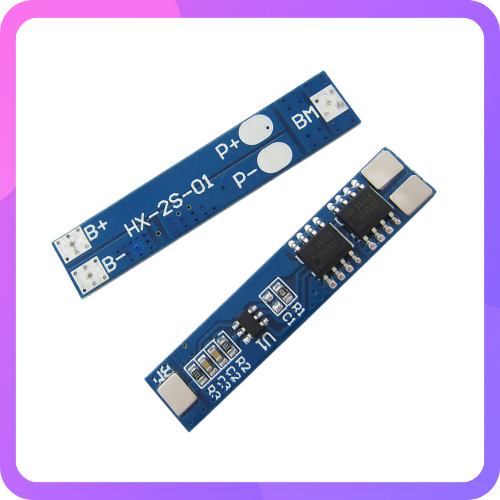 2S 5A Lithium Battery Protection Board BMS for 18650 Cells
