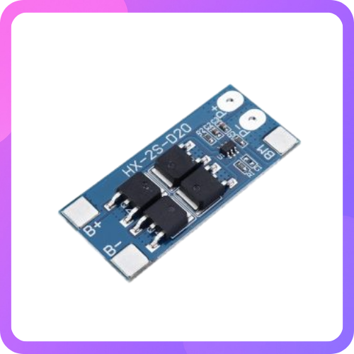 2S 20A Lithium Battery Protection Board BMS for 18650 Cells