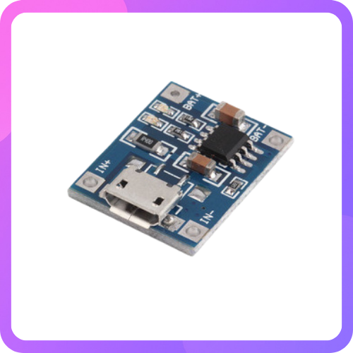 TP4056 Micro USB Lithium Battery Charger Module 1A