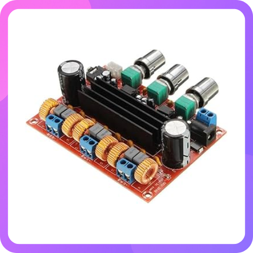 XH-M139 DC12-24V TPA3116D2 2.1 Channel Digital Subwoofer 2x50W Power Amplifier Board