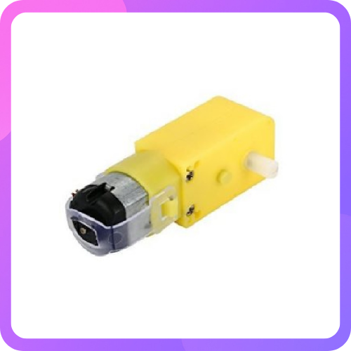 60 RPM Dual Shaft BO Motor – Straight