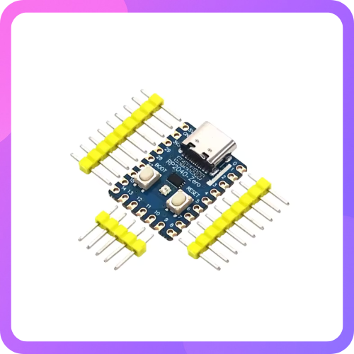 RP2040-Zero Mini Development Board with Pre-Soldered Headers - USB Type-C Raspberry Pi Pico Compatible