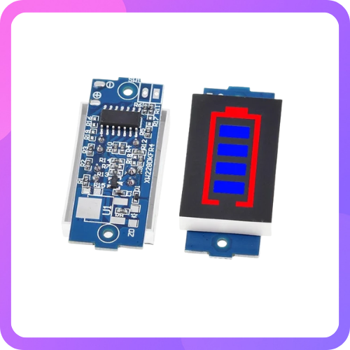 1-8S Battery Level Indicator Blue LED