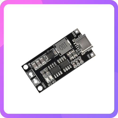 2S 2A Type C Lithium Battery Protection Board BMS