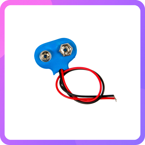 HW Battery Holder for 9V Batteries || 5 pieces