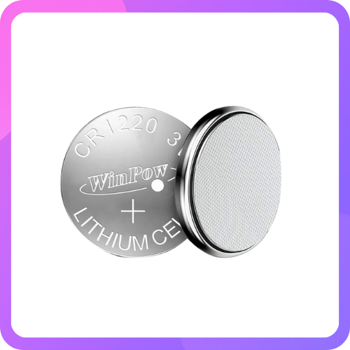 CR1220 Battery 3V Lithium Coin Cell || 5 pieces