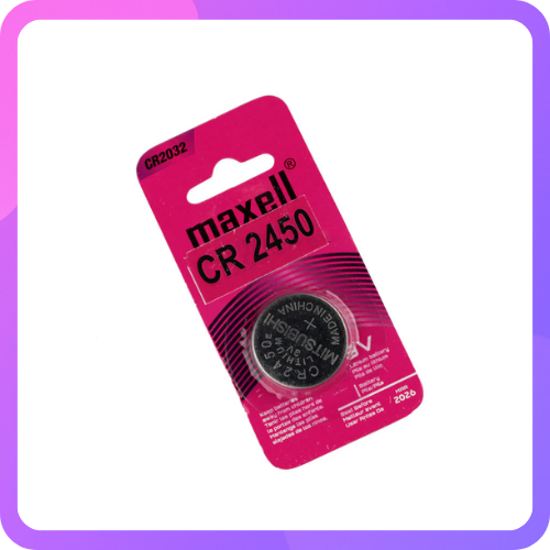 CR2450 Battery 3V Lithium Coin Cell Maxell || 5 pieces