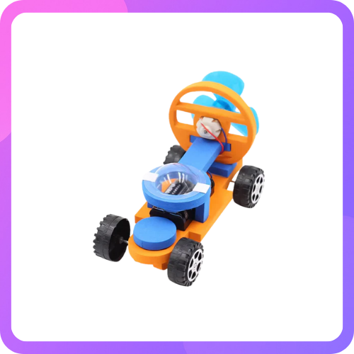 Race to Learn! DIY F1 Electric Wind Car Kit