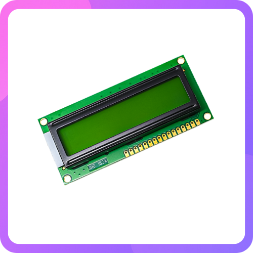 16×2 Character LCD Module — Green Backlight (16×2)