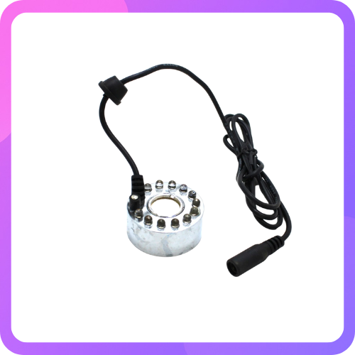 DC24V 20MM 12LED Alloy Air Humidifier Mist Maker Nebulizer