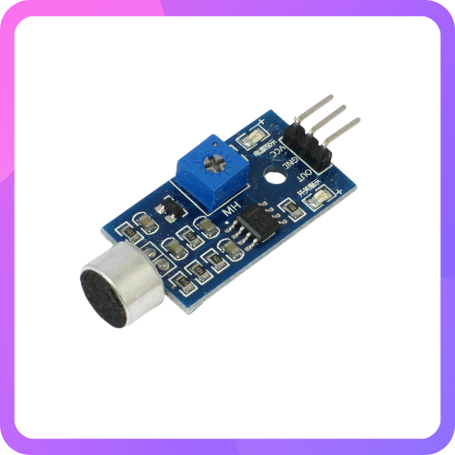 External Sound Sensor Sound Sensor Module Microphone Sound Level Detector - VOLTROS ...