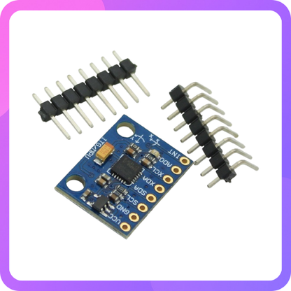 MPU-6050 6-Axis IMU — 3-Axis Gyroscope + 3-Axis Accelerometer (GY-521 style breakout)