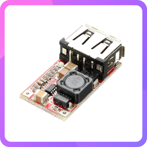 DC to DC 6-18V to 5V USB Output Step Down Power Charger Buck Converter