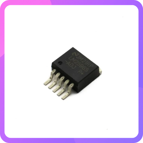 LM2596ADJ 3A 150kHz, Adjustable, Step-Down Switching Regulator - TO263-5L || Pack of 2