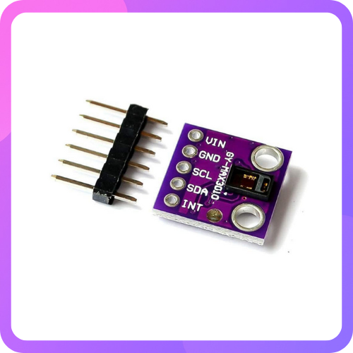 MAX30100 Pulse Oximeter and Heart-Rate Sensor Module – I2C Heart Rate Sensor (Purple)