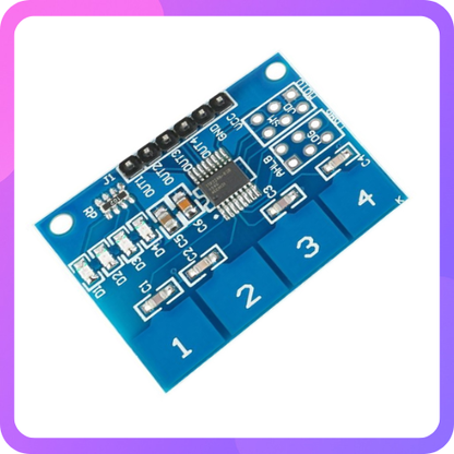 TTP224 4-way Capacitive Touch Switch Module