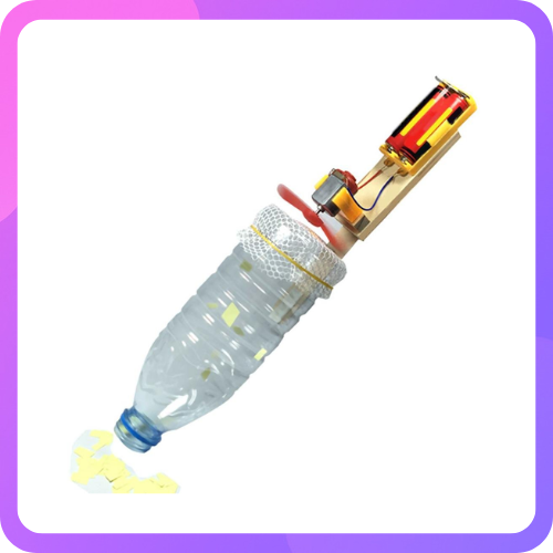 Vacuum Cleaner Assembled Puzzles Scientific Experiment Educational Mini Model Early Learning Toy for Children Kids