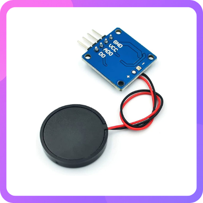 Piezoelectric shock tap sensor Vibration switch module