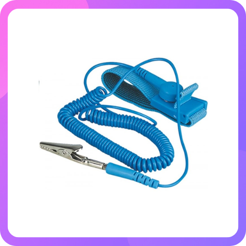 Anti Static ESD Wrist Strap Elastic Band with Clip for Sensitive Electronics Repair Work Tool