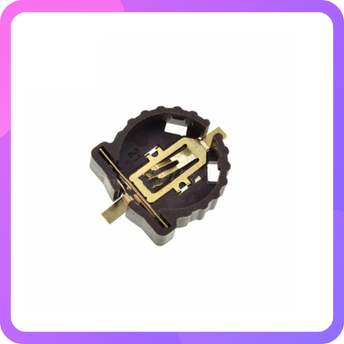 CR1220 Battery Holder Through-Hole