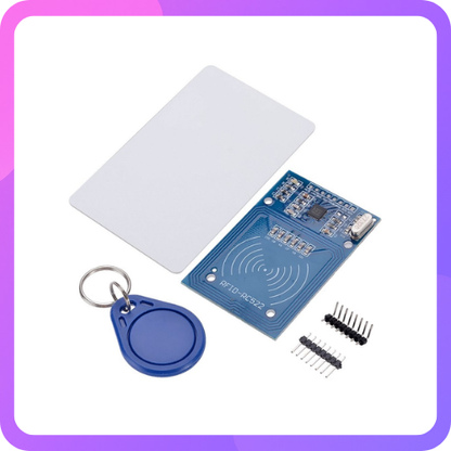RFID Reader/Writer RC522 SPI S50 with RFID Card and Tag
