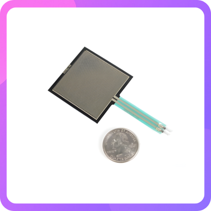Force Sensor Resistor 38.1mm Square Pressure Pad