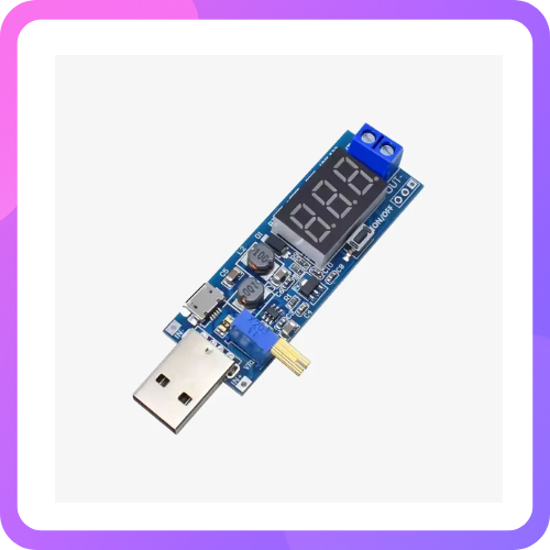 DC-DC USB 5V to 24V Boost Power Regulator Module\DESKTOP POWER MODULE