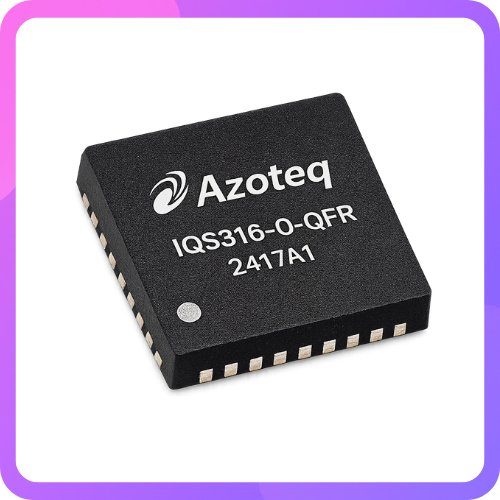 IQS316-0-QFR Capacitive Touch & Proximity Sensor Controller IC