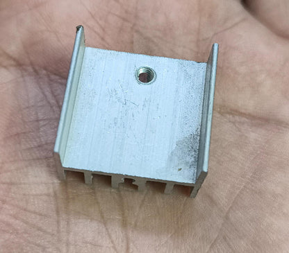 22mm Aluminium Heat Sink- For TO220 Package